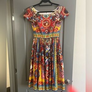 Dolce & Gabbana Multi Color Dress